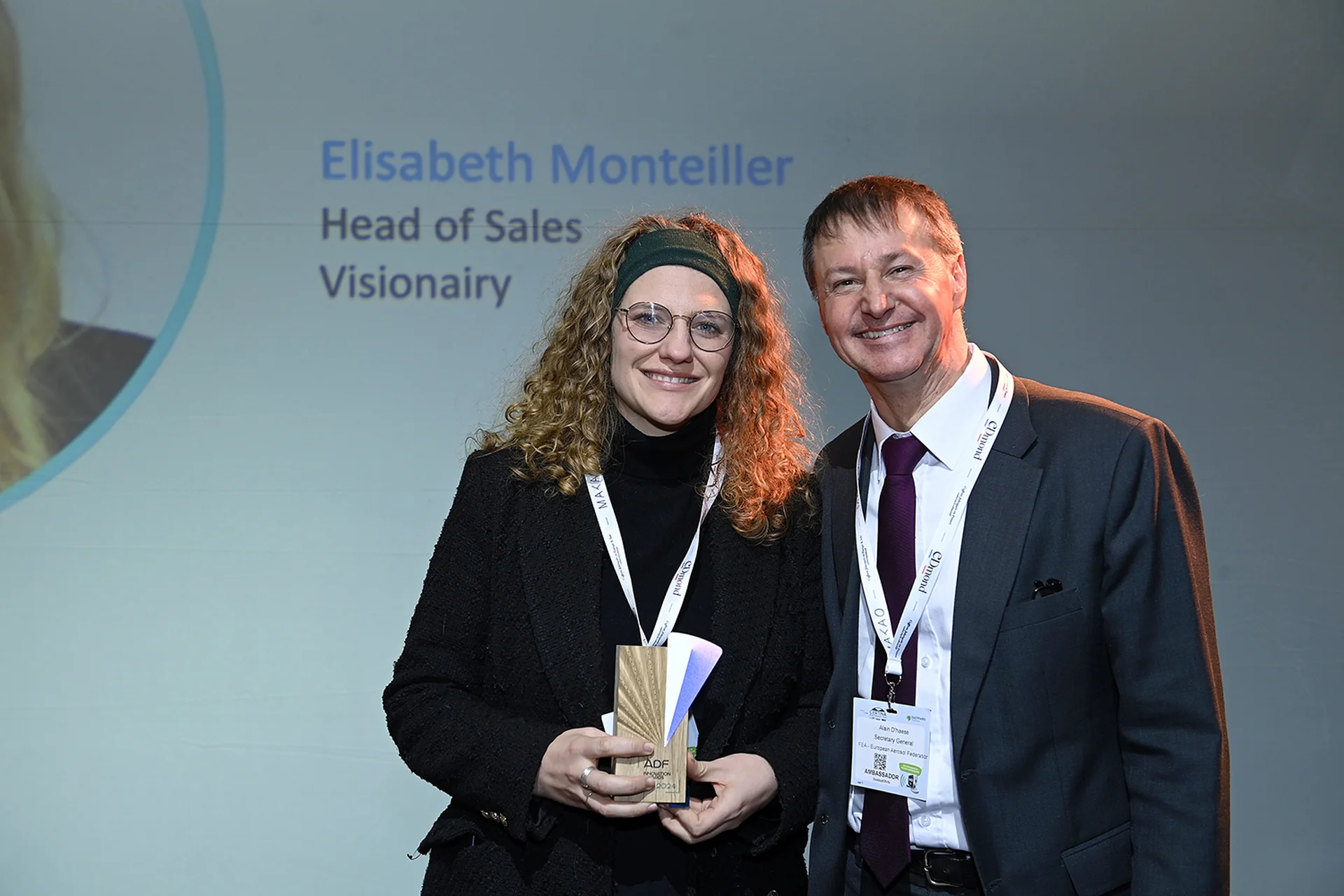 Visionairy wins the FEA Aerosol Startup Award