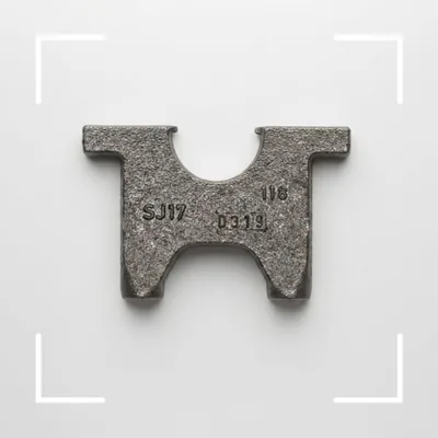 Marking and engraving verification on a forged part