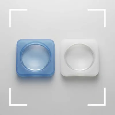 Tray and packaging verification for lenses