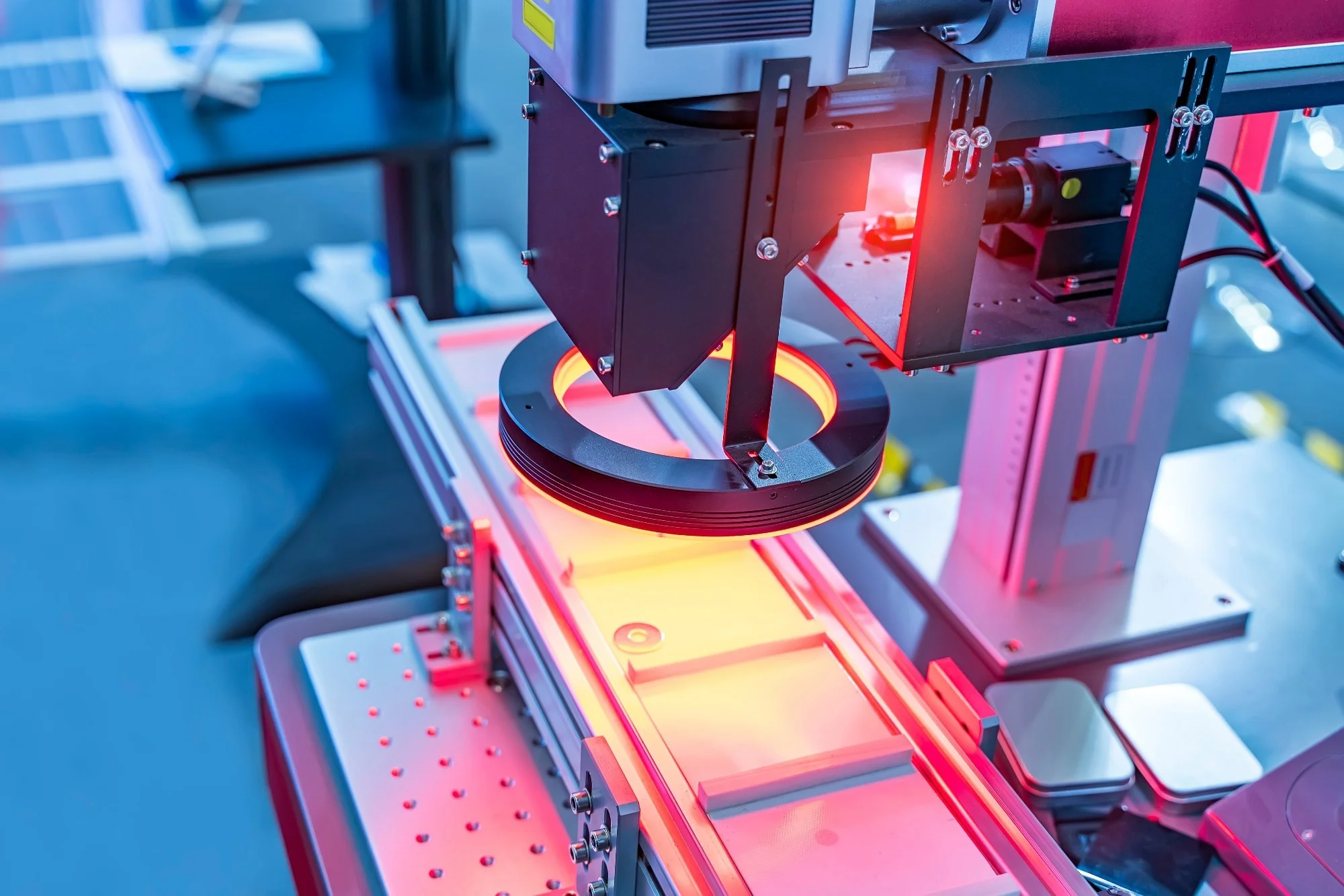 AI vision inspection system in production