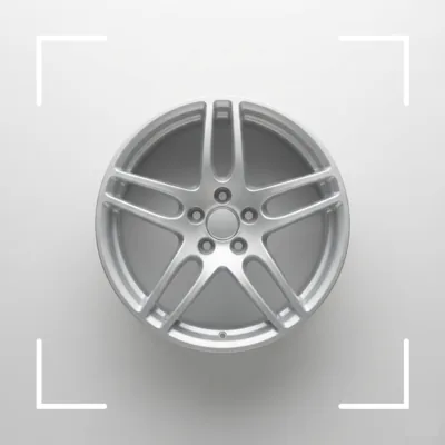 Wheel and rim surface inspection